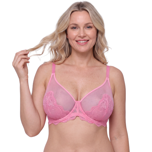 Sileor™ Soutien-gorge Résille Fleurie