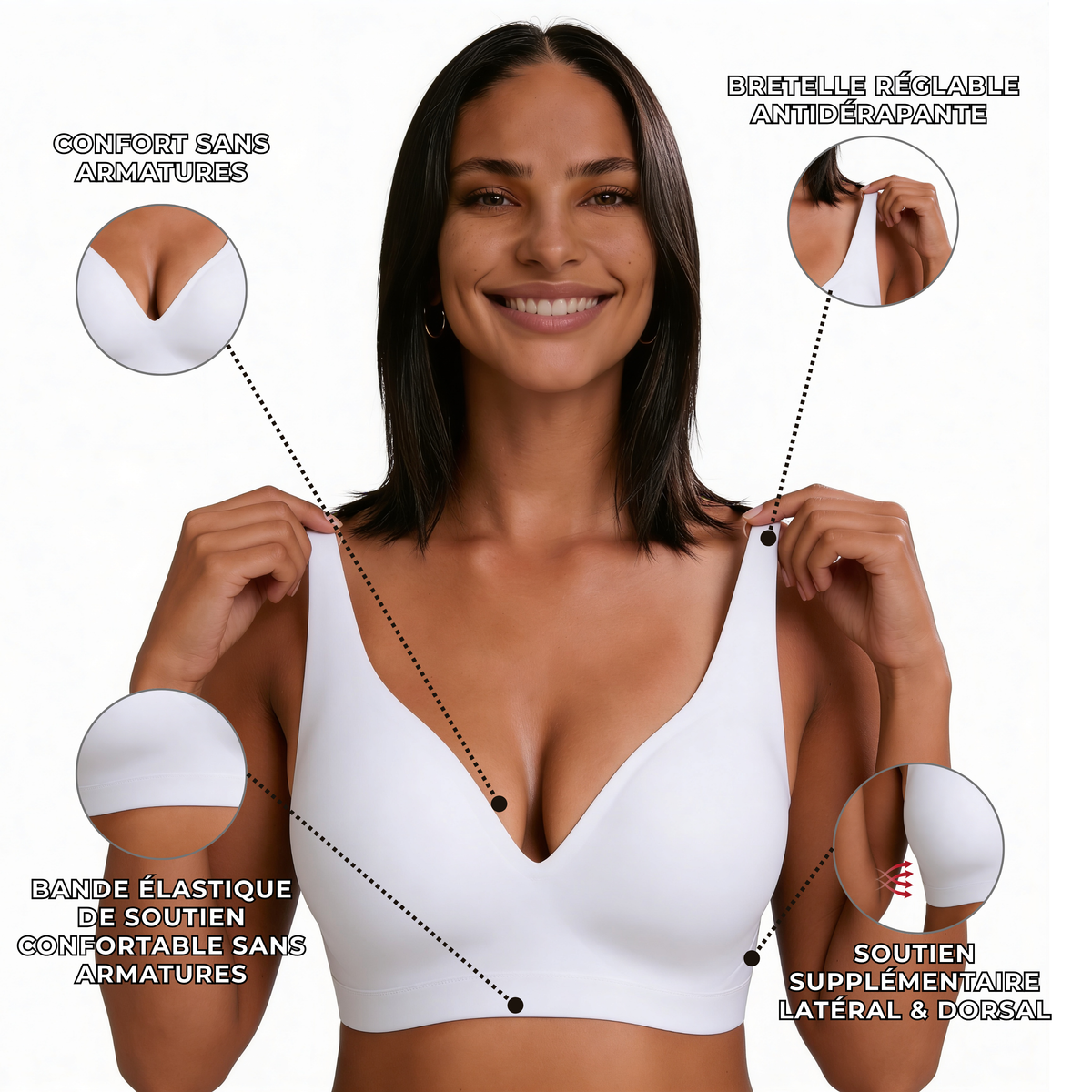 Sileor™ Soutien-Gorge Seconde Peau