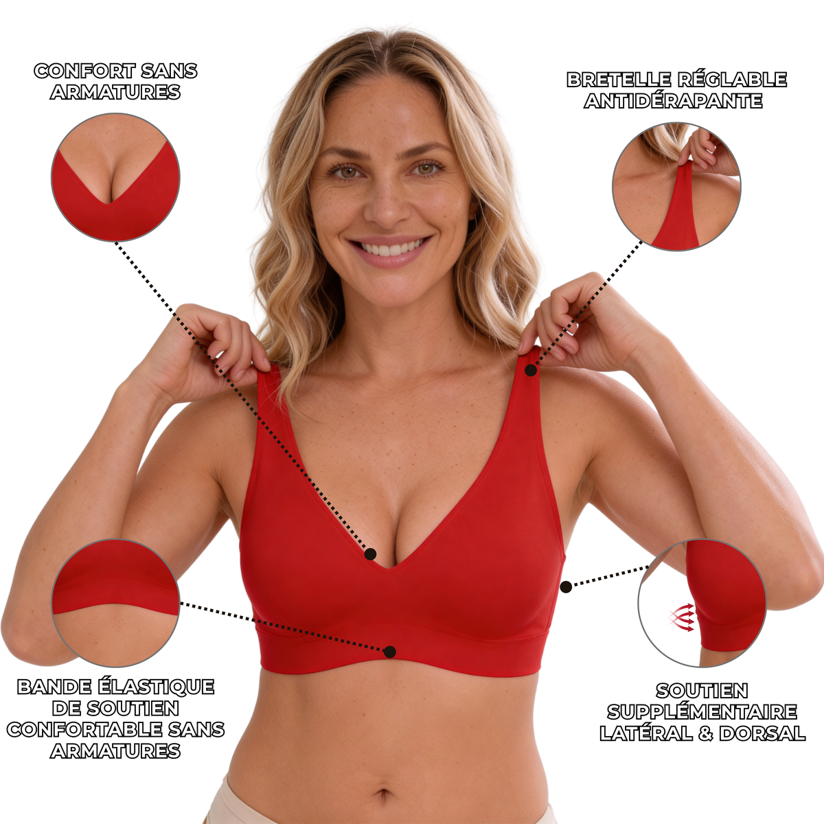 Sileor™ Soutien-Gorge Seconde Peau